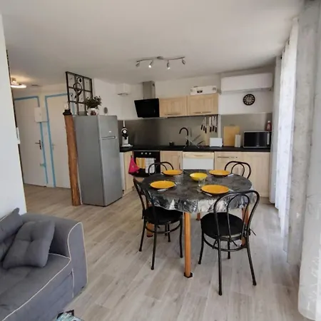 아파트 T3 Avec Climatisation Et Parking, Proche Plage, 4 Pers, Narbonne-plage - Fr-1-795-65