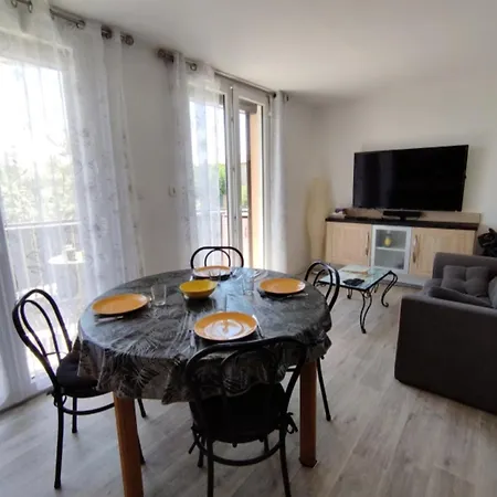 T3 Avec Climatisation Et Parking, Proche Plage, 4 Pers, Narbonne-plage - Fr-1-795-65 * 나르본
