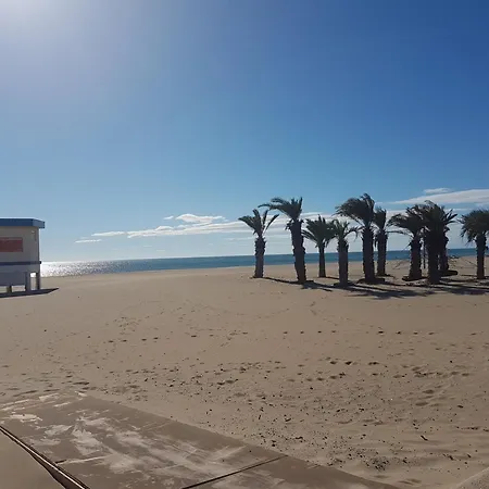 T3 Avec Climatisation Et Parking, Proche Plage, 4 Pers, Narbonne-plage - Fr-1-795-65 *