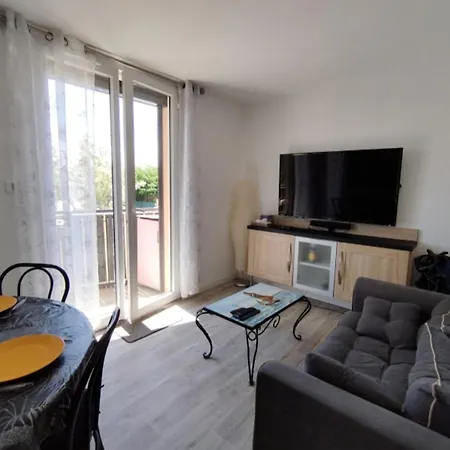 T3 Avec Climatisation Et Parking, Proche Plage, 4 Pers, Narbonne-plage - Fr-1-795-65 Apartamento