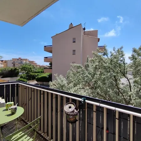 Apartamento T3 Avec Climatisation Et Parking, Proche Plage, 4 Pers, Narbonne-plage - Fr-1-795-65 *